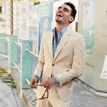 Trajes para hombre Khali boda приталенный Блейзер novio esmoquin 2 piezas(chaqueta+ pantalones) trajes de novio ropa de graduación