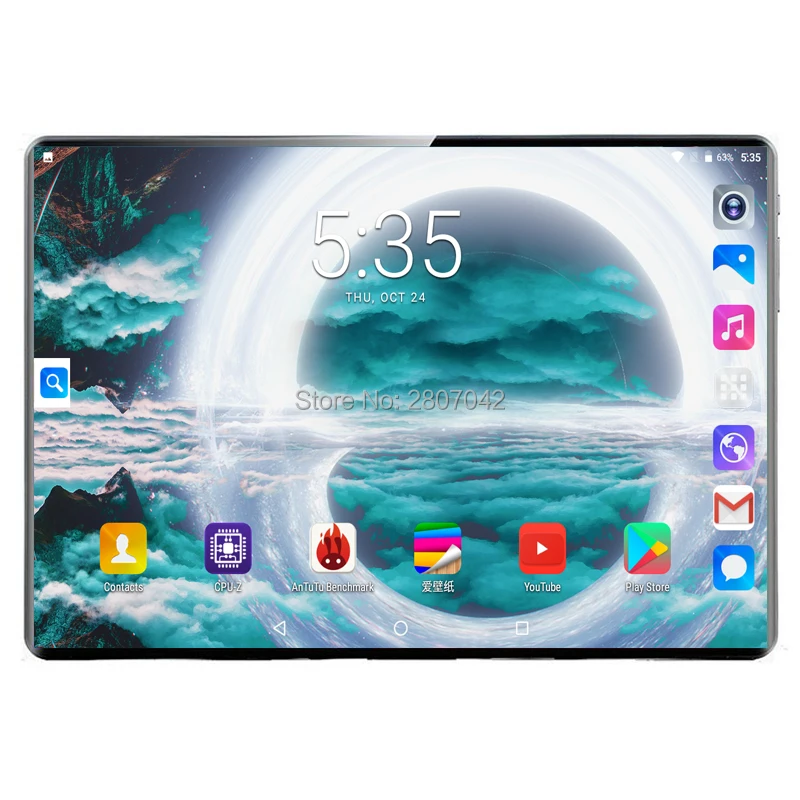 2020 закаленное 2.5D стекло 4G FDD LTE Phon 10 дюймов планшетный ПК Deca Core 8 Гб ram 128 ГБ rom 1920*1200 ips