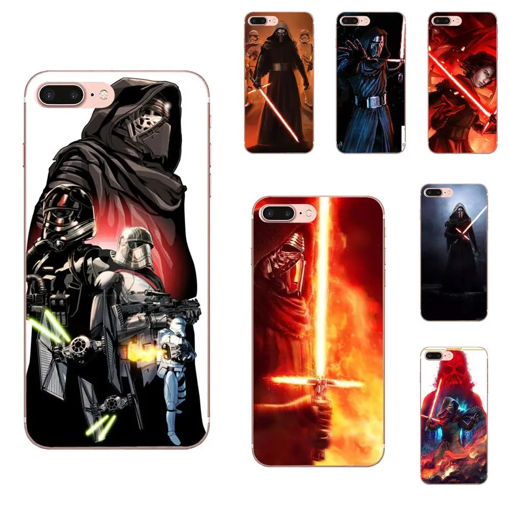 Мягкий черный чехол из ТПУ для телефона Xiaomi Mi note 9 10 mi10 mi9 mi8 pro lite SE A1 A2 A3 CC9 CC9E 9T Kylo Ren |