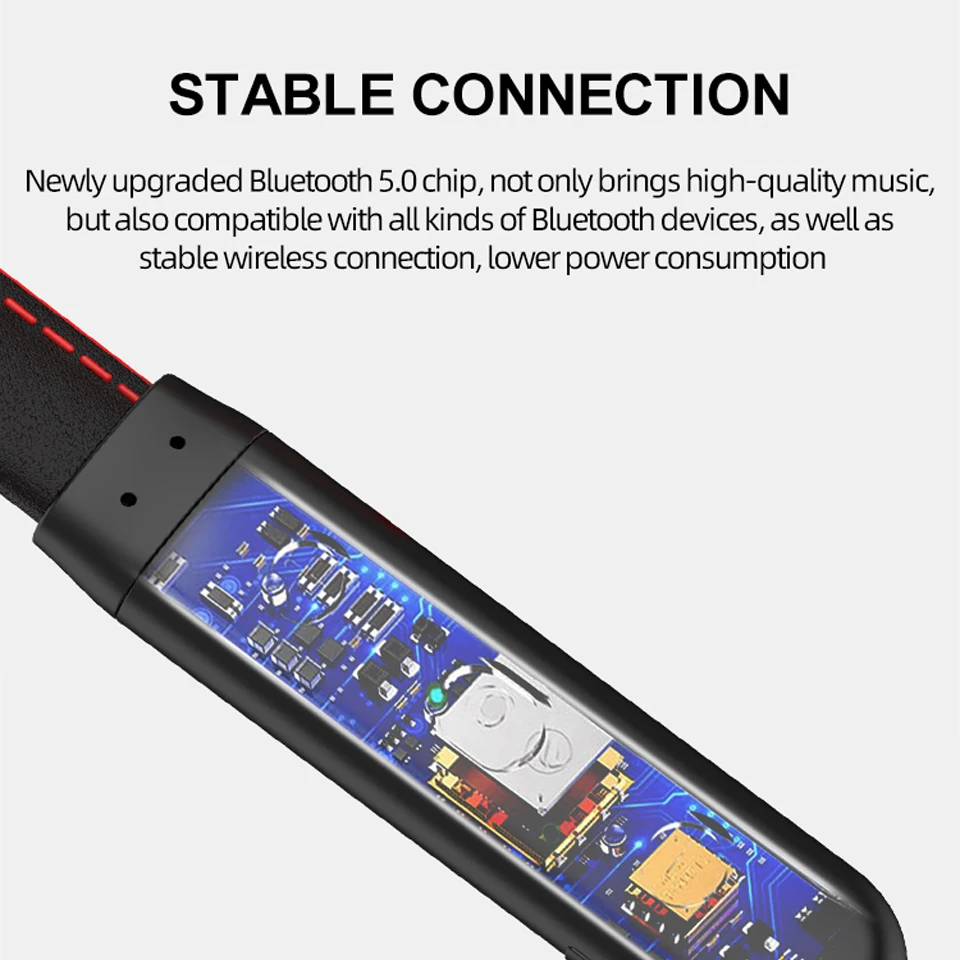 Беспроводные наушники Bluetooth V5.0, 6D, объемный звук, крючок/вкладыши, спортивные водонепроницаемые наушники, 250 мАч, гарнитура с микрофоном для всех телефонов