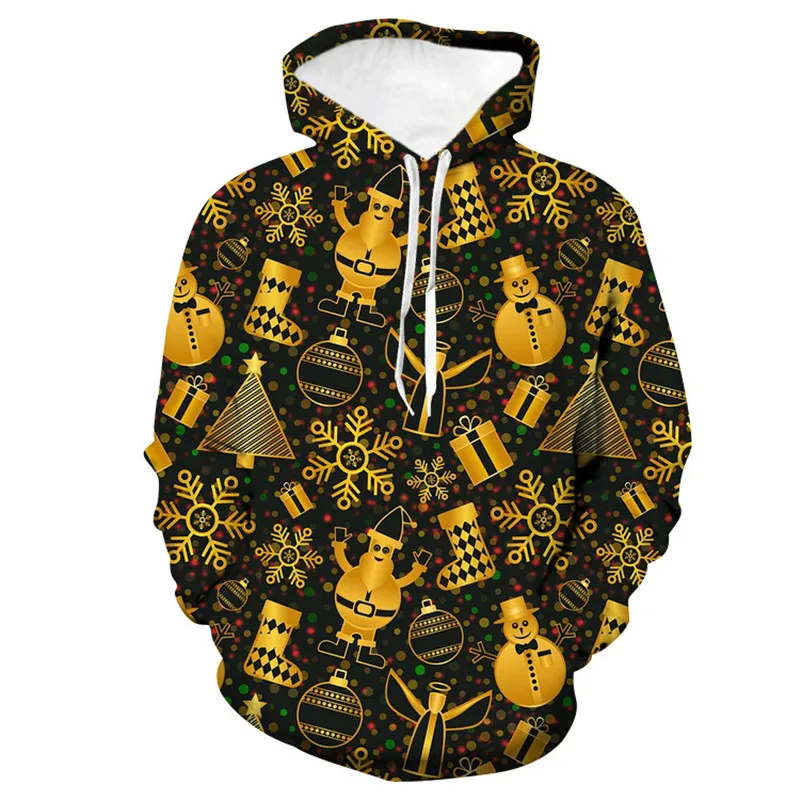 

Men's Hipster Funny 3D Hoodies Sweatshirts 2019 Autumn Winter New Christmas Hoodie Men Women Streetwear Casual Hooded Tracksuits