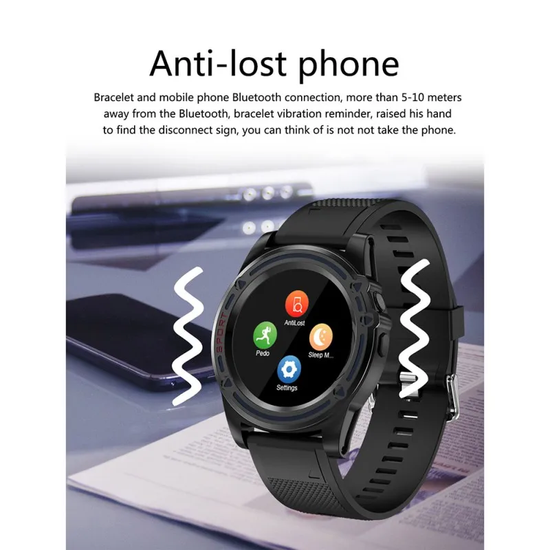 Bluetooth Wristband Fitness Track Bracelet Support SIM Card SW18 Sport Smart Watch