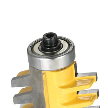 

Hot Rail Reversible Finger Joint Glue Router Bit Cone Tenon Woodwork Cutter Power Tools-1/2", 1/4" ,8mm Shank