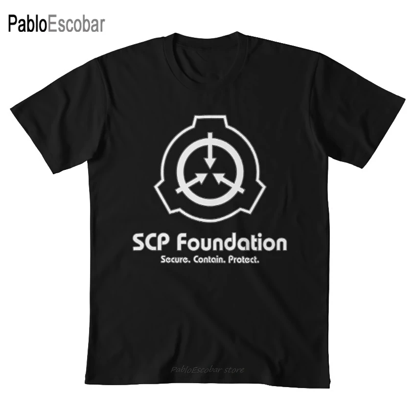 Scp Foundation In White T Shirt Scp Scp Foundation Containment