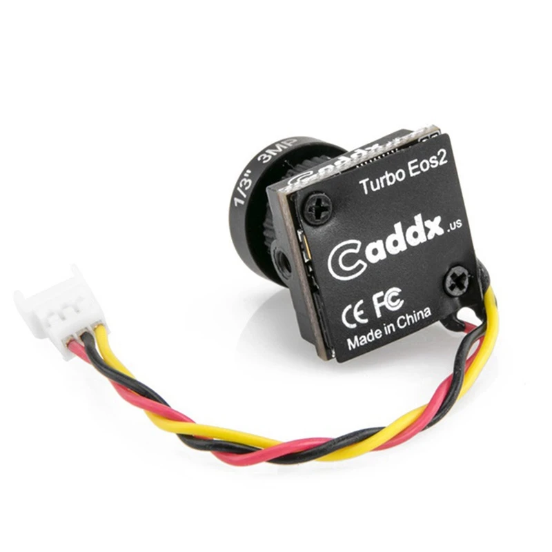 Caddx Turbo Eos2 1200Tvl 2,1 мм 160 градусов 1/3 Cmos 16:9 Мини Fpv камера Ntsc/Pal для радиоуправляемого дрона