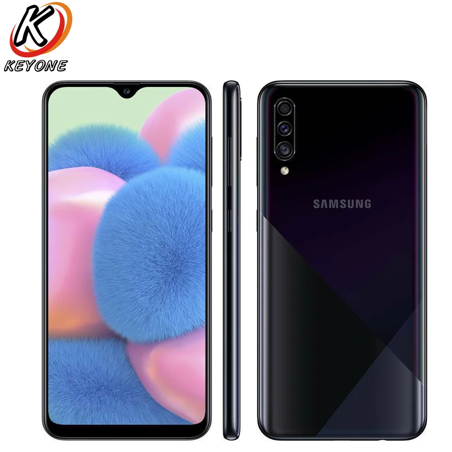 samsung Galaxy A30s A307GN-DS 4 Гб Оперативная память 64/128 ГБ ROMMobile телефон 6," Тройной задней Камера 25MP 8MP 5MP Камера с двумя sim-картами