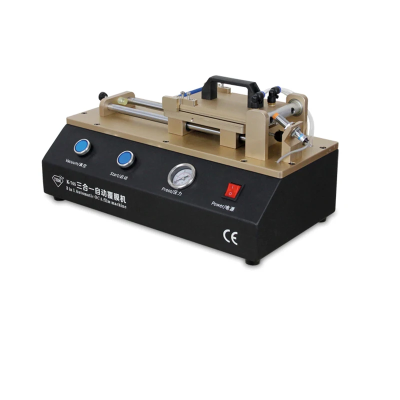  TBK-765 3in1 Automatic OCA Film Laminating Machine OCA Polarizer Laminator for iPhone Samsung LCD R