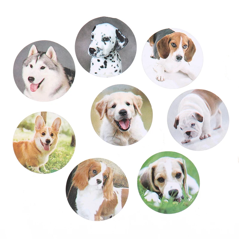 1 рулон милые наклейки с животными и собаками для вечеринки в джунглях подарок на