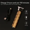 Kemei KM-T9 Electric Clipper Barber Shop Hair Trimmer Rechargeable Cordless Hair Cutter 0mm Baldheaded Men Hair Cutting Machine 4