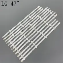 '(New Kit) 12pcs/set R1|L1|R2|L2 47''LED backlight bar Replacement for LG 47LN519C 6916L-1174A 6916L-1175A 6916L-1176A 6916L-1177A'