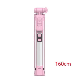 

Girls Bluetooth Universal With Tripod Detachable Remote Phone Holder Horizontal/vertical LED Fill Light Android Ios Selfie Stick