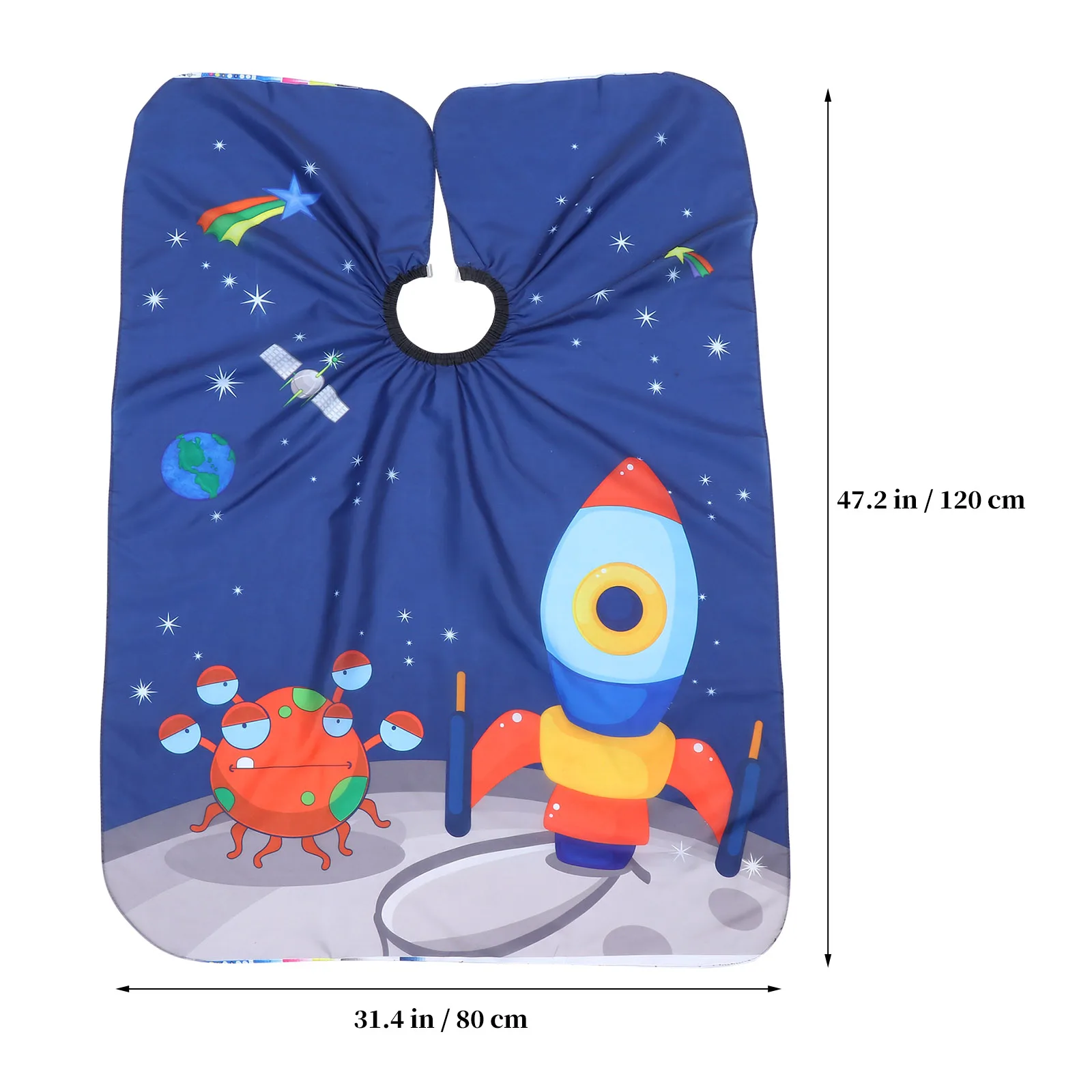 Salon Kids Hairdressing Cape Hairdresser Cartoon Pattern Haircut Styling Gown Barber Shop Household Child Hair Cut Cape Apron