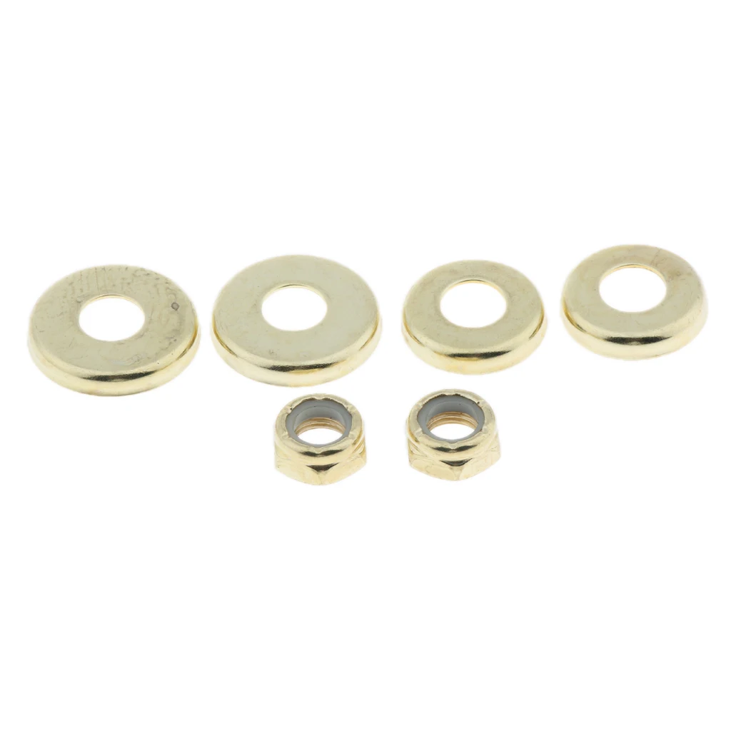 4pcs Replacement Skateboard Truck Bushings Washers Cup Gasket With Nuts Hardware Dropshipping 4pcs Replacement Skateboard Truck Bushings Washers Cup Gasket With Nuts Hardware Dropshipping