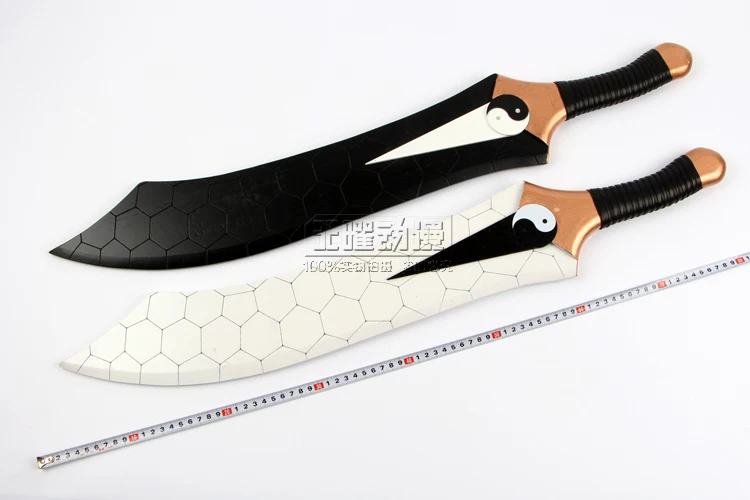 Fate Stay Night Archer Class двойные мечи Двойной Деревянный Нож лучник красный двойной меч