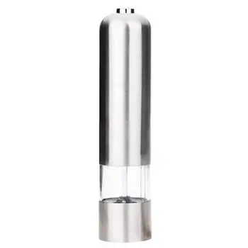 

Electric Pepper Mill Pepper Crusher Spice Salt Kitchen INOX