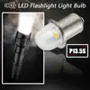 2x P13.5S 3V 6V 0.48W 4300K Warm White 1SMD 2835 LED Interior Bike Work Light Bulb Torch Headlight Mini Head Lamp Flashlight ► Photo 2/6
