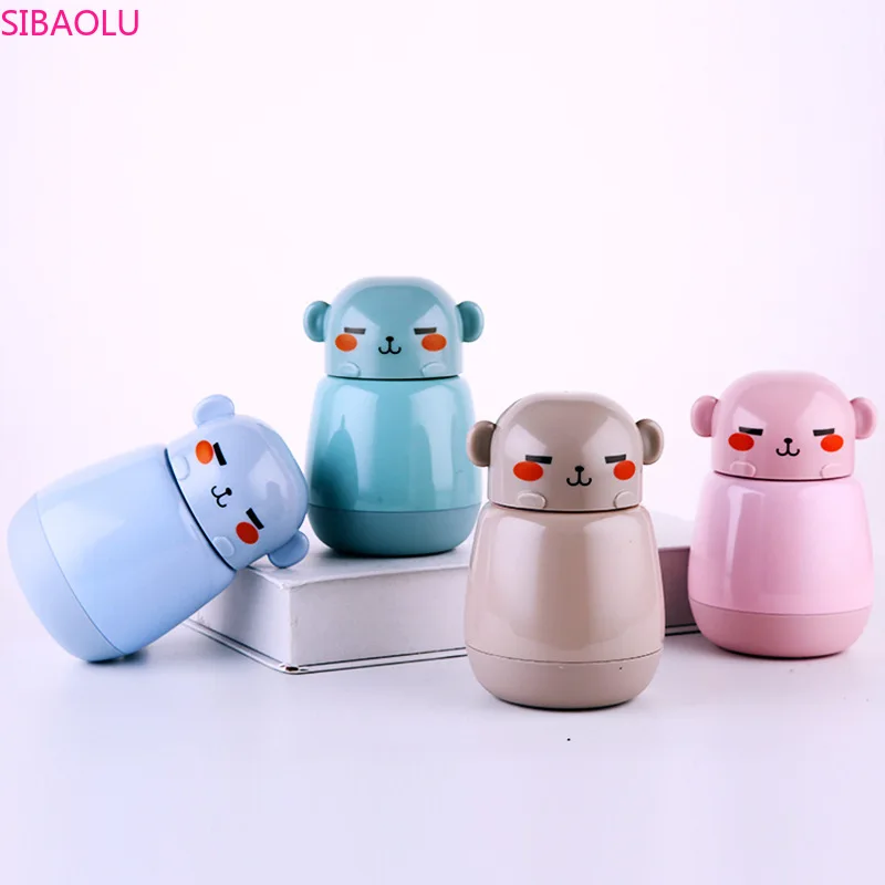 

Creative Cute Monkey Insulated Cup 304 Stainless Steel Fashion Student Simple Cup Children Cartoon Cup Custom Logo