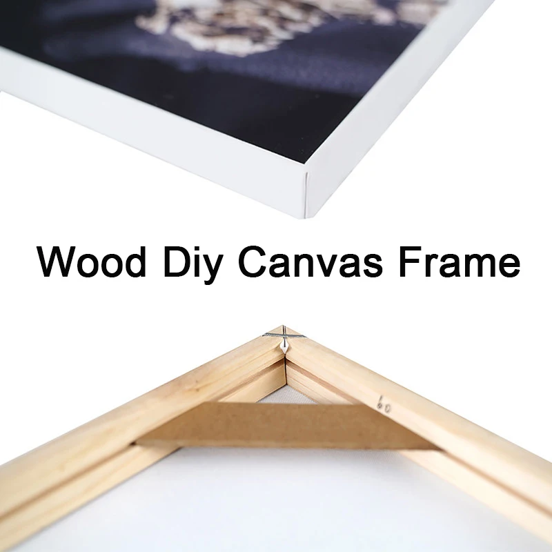 Large 50x70 60x90 70x100 Canvas Frame Wooden Photo Frame