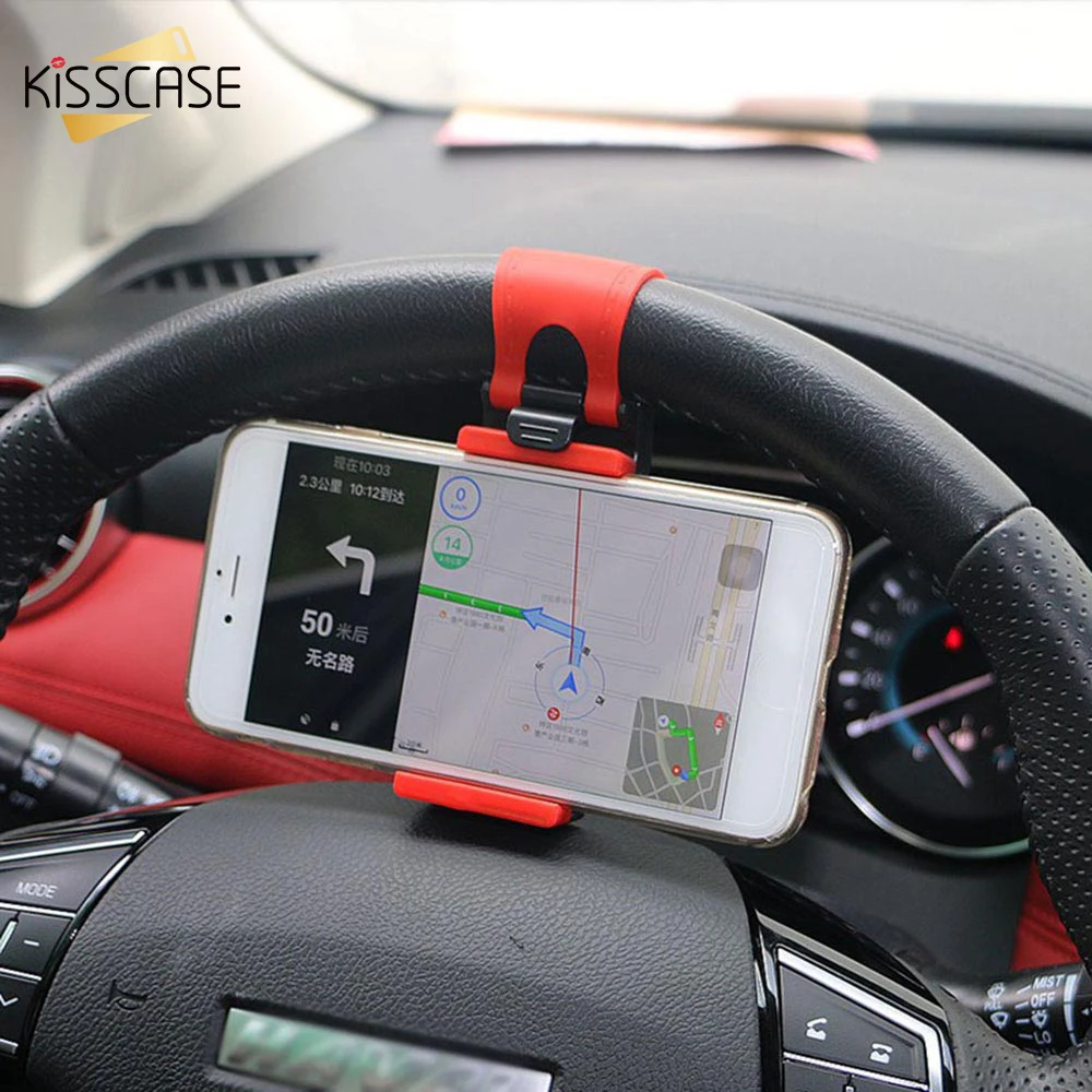 Автомобильный держатель для телефона KISSCASE iPhone 8 X XS XR автомобильный с GPS крепление