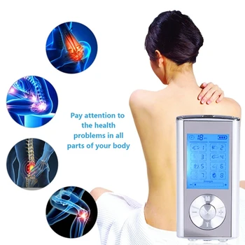 

8 Modes Tens Digital Body Massage Meridian Physiotherapy Stimulator Muscle Stimulation Therapy Massage Pain Relief Health Care