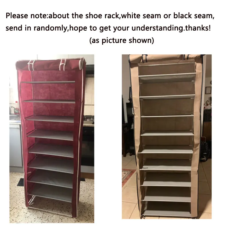 Home Dustproof Shoe Rack Folding Assembly Cloth Shoes Cabinet 4 layer 5 layer 6 layer 8 layer 10 layer Shoe Organizer Rack Home Dustproof Shoe Rack Folding Assembly Cloth Shoes Cabinet 4 layer 5 layer 6 layer 8 layer 10 layer Shoe Organizer Rack