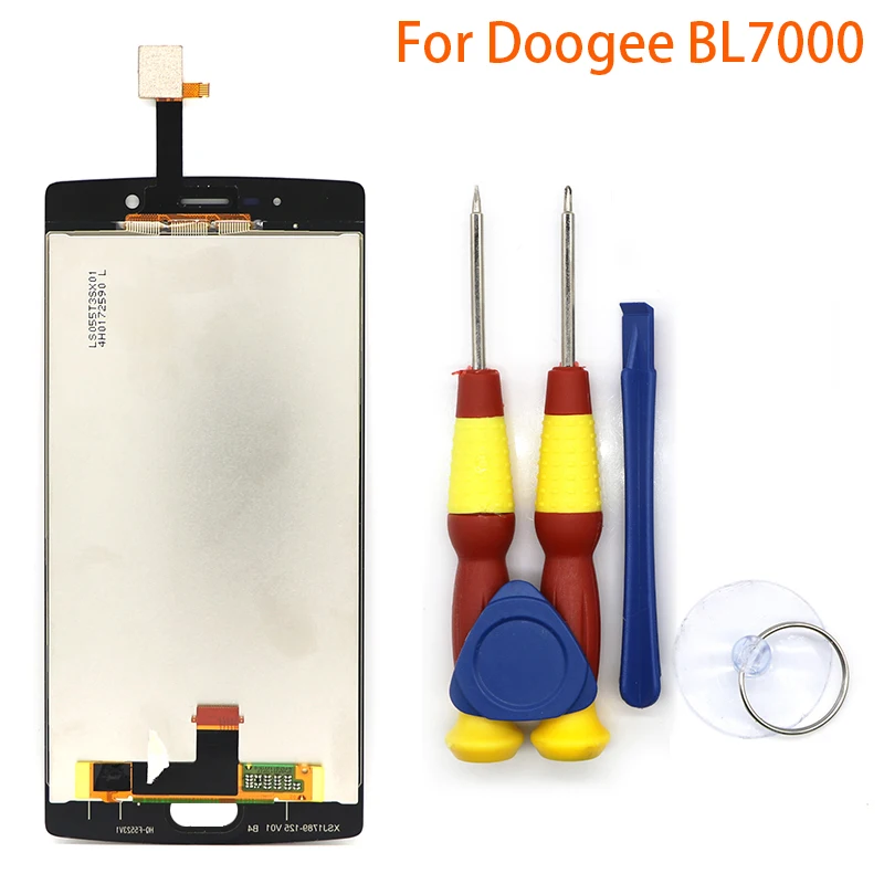 Новый оригинальный ЖК-дисплей с сенсорным экраном для DOOGEE BL7000 запасные части |