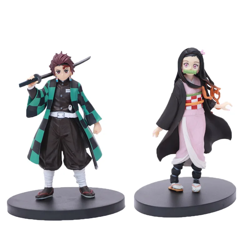 

Banpresto Kimetsu No Yaiba Kamado Tanjirou Kamado Nezuko PVC Action Figure Anime Figure Model Toys Collection Doll Gift