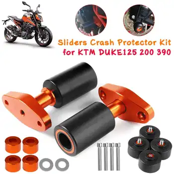 

Motorcycle Frame Slider Guard Crash Protector for KTM DUKE 125 200 390 2013-2018 Front Rear Wheel Frame Slider Motorcycle Slider