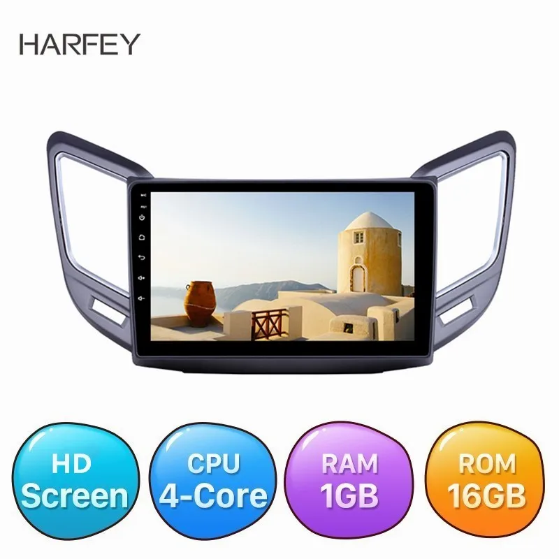 Harfey 9 дюймов Android 8 1 GPS автомобильное радио для Changan CS15 2016 2019 с Bluetooth WiFi HD сенсорный