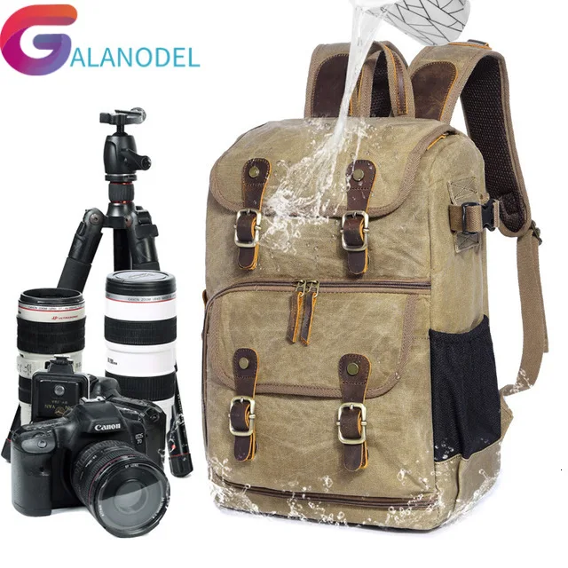 

Video New Multi-functional Camera Backpack M185 Digital DSLR Bag Waterproof Outdoor Camera Photo Bag Case For Nikon Canon/DSLR