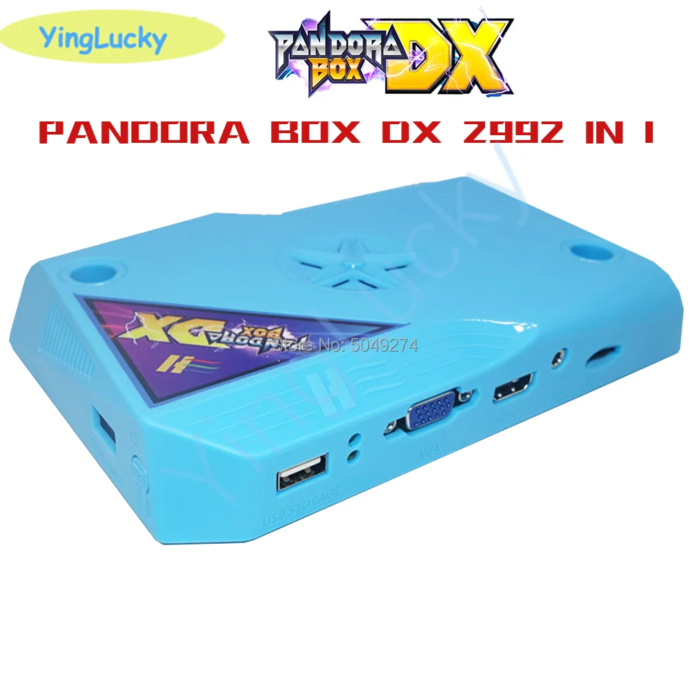 NEW ARRIVAL ORIGINAL 3A GAME Pandora box DX 2992 in 1 jamma arcade version game board CRT/CGA VGA HDMI OUTPUT