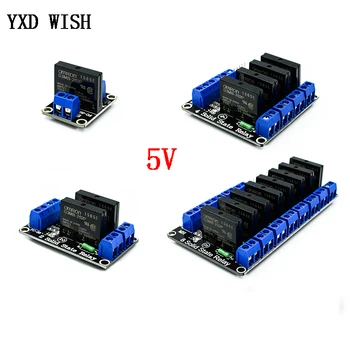 

1/2/4 Channel 5V DC Relay Module Solid State Low Level G3MB-202P Relay SSR AVR DSP For arduino Voltage Realys Expansion Board