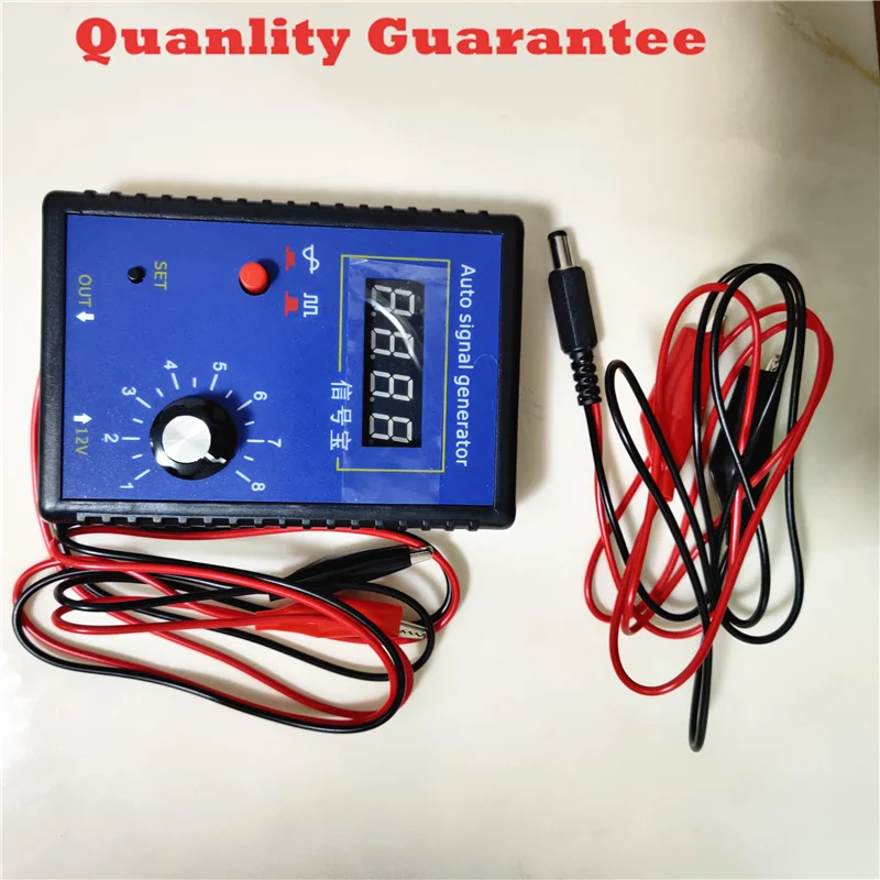Automobile Vehicle Signal Simulator Generator Car Hall Sensor and Crankshaft Position Sensor Signal Tester Meter 2Hz to 8KHz