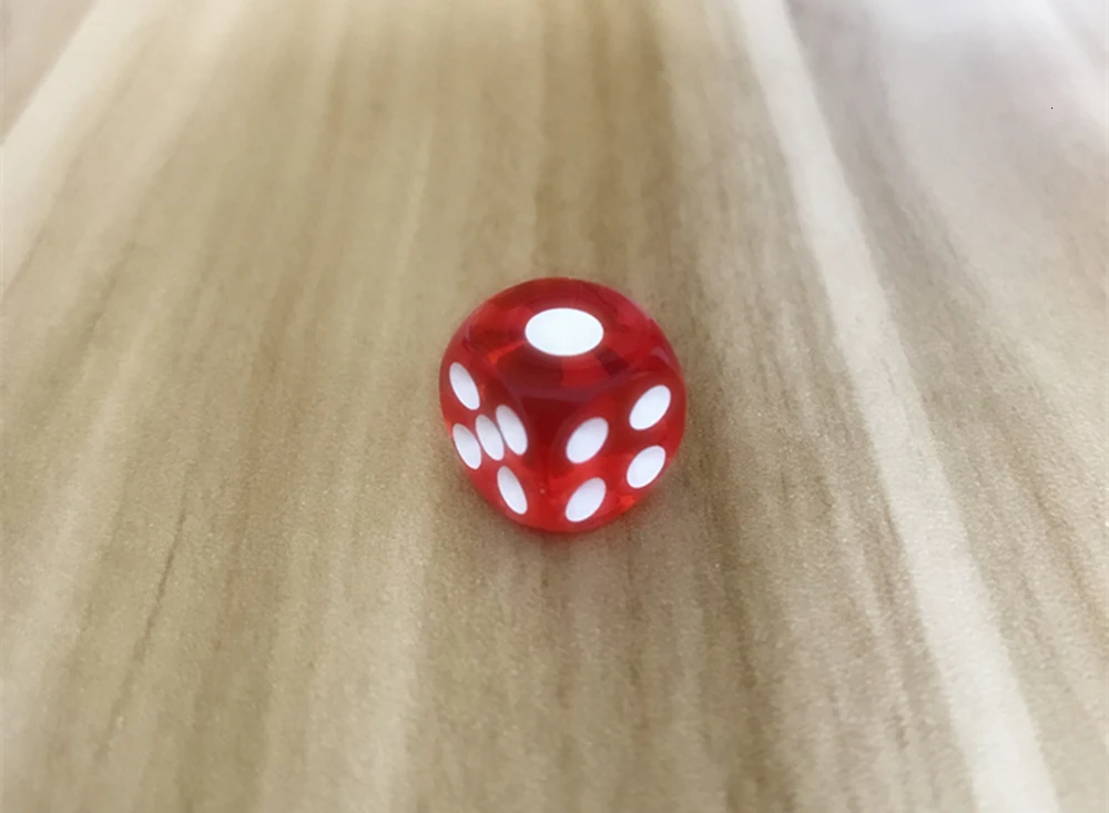 100 шт./лот, высокое качество, 12 мм, акриловая прозрачная красная ...