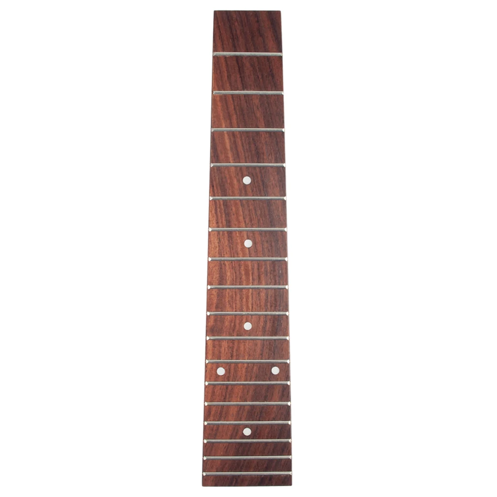 Ukulele Fingerboard Fretboard for 23 inch Concert Ukulele Guitar 24.5x4.5x0.5cm