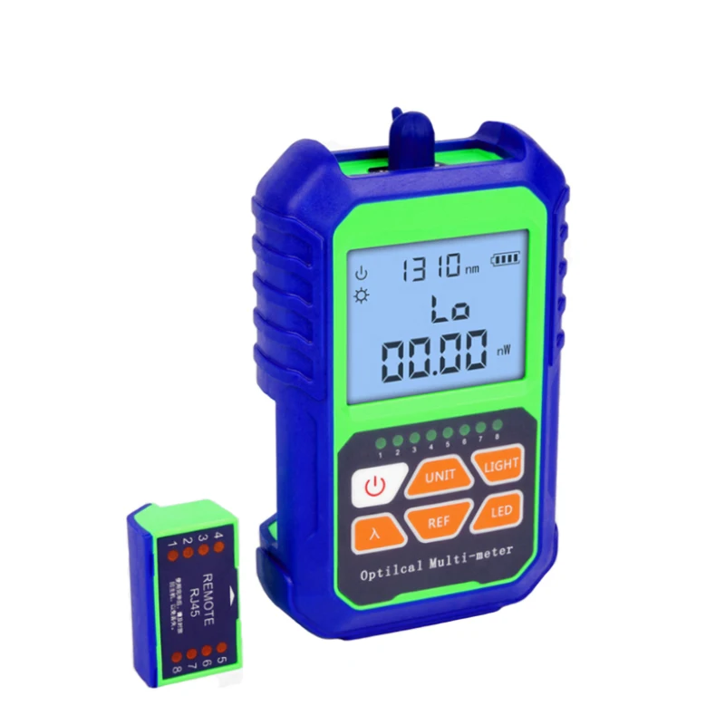 Ftth 3in1 Handheld Fiber Mini Optical Power Meter 70 DBm Laser