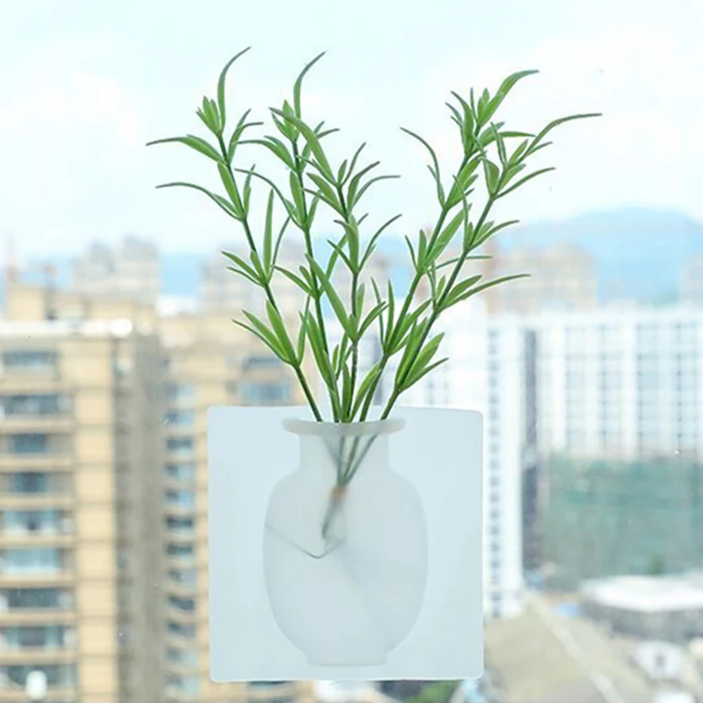 3 шт. силиконовая ваза для холодильника может быть заполнена водой новая присоска