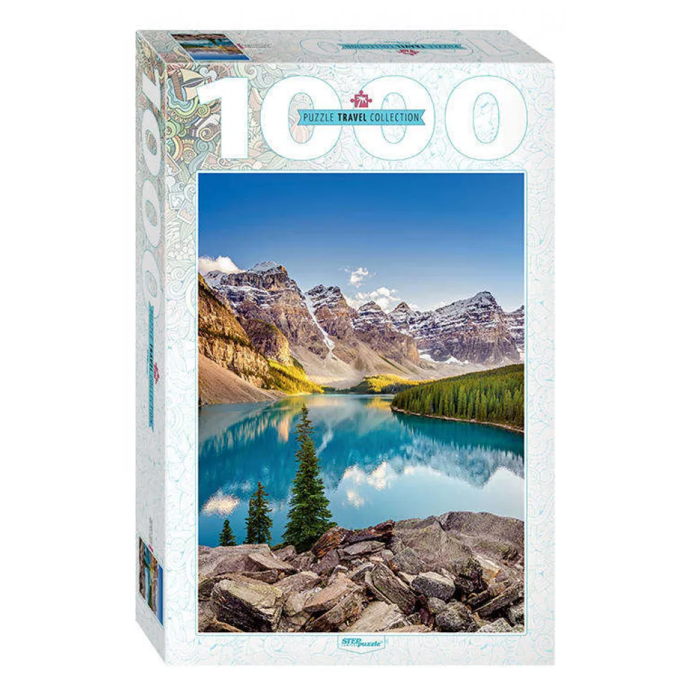 Пазл Озеро в горах Step Puzzle 1000 деталей