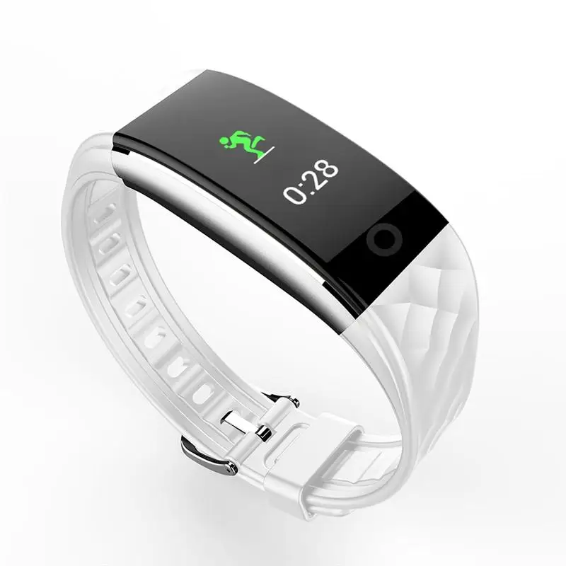 1Pc S2 Multifunctional Fashion Bluetooth Fitness Tracker Smart Bracelet Pedometer Waterproof Monitor Wristband Smartwatch
