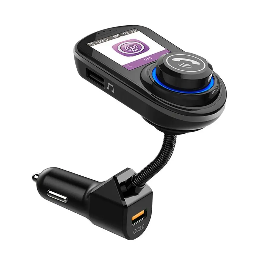 G45 цветной экран автомобиля беспроводной Mp3 автомобиля Mp3 1,8 дюймов цветной экран Hd Mp3 автомобиля Hands-Free Qc3.0 Быстрая зарядка