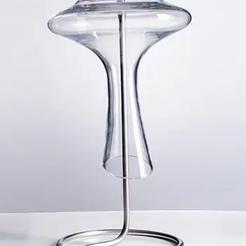 

2pcs Kitchen Wine Decanter Drying Rack Multifunction Drying Shelf Wine Carafe Holder Glass Drain Rack For Bar Home Restaurant