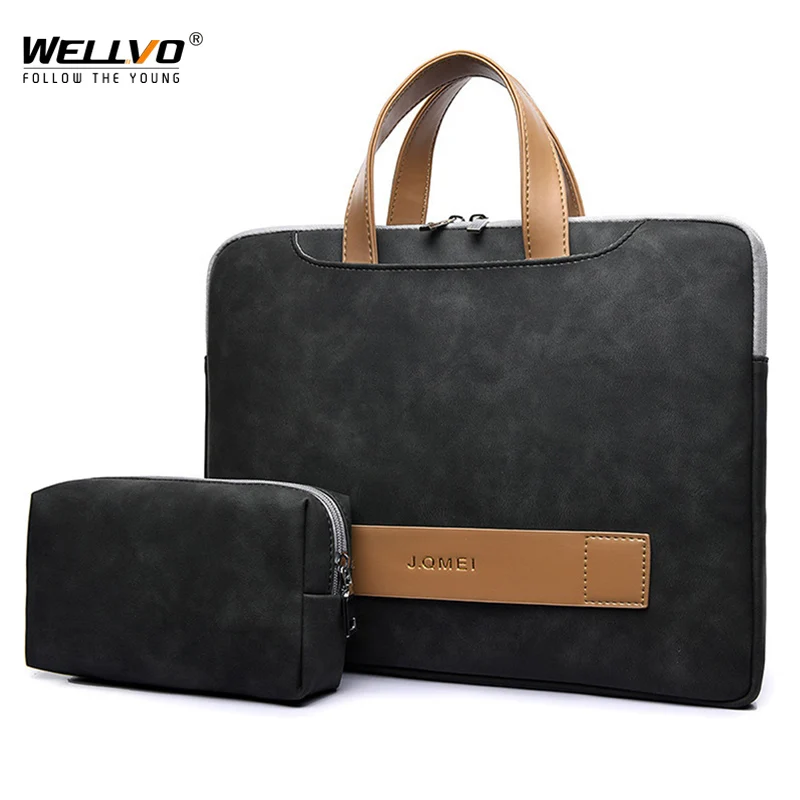 

2021 Unisex Briefcases Men Women High Quality PU Leather Travel Handbag Solid Color Laptop Bag Large Capacity Hand Bags XA727ZC