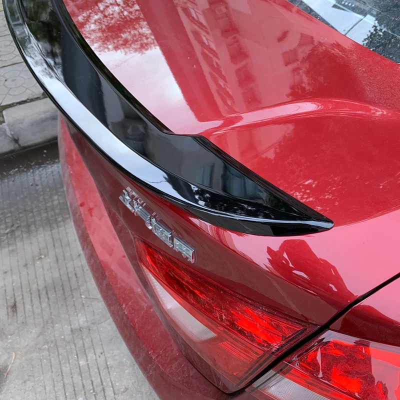 Для Chevrolet Cruze ABS пластик грунтовка Цвет Внешний задний спойлер хвост багажник загрузки крыло украшение автомобиля стиль