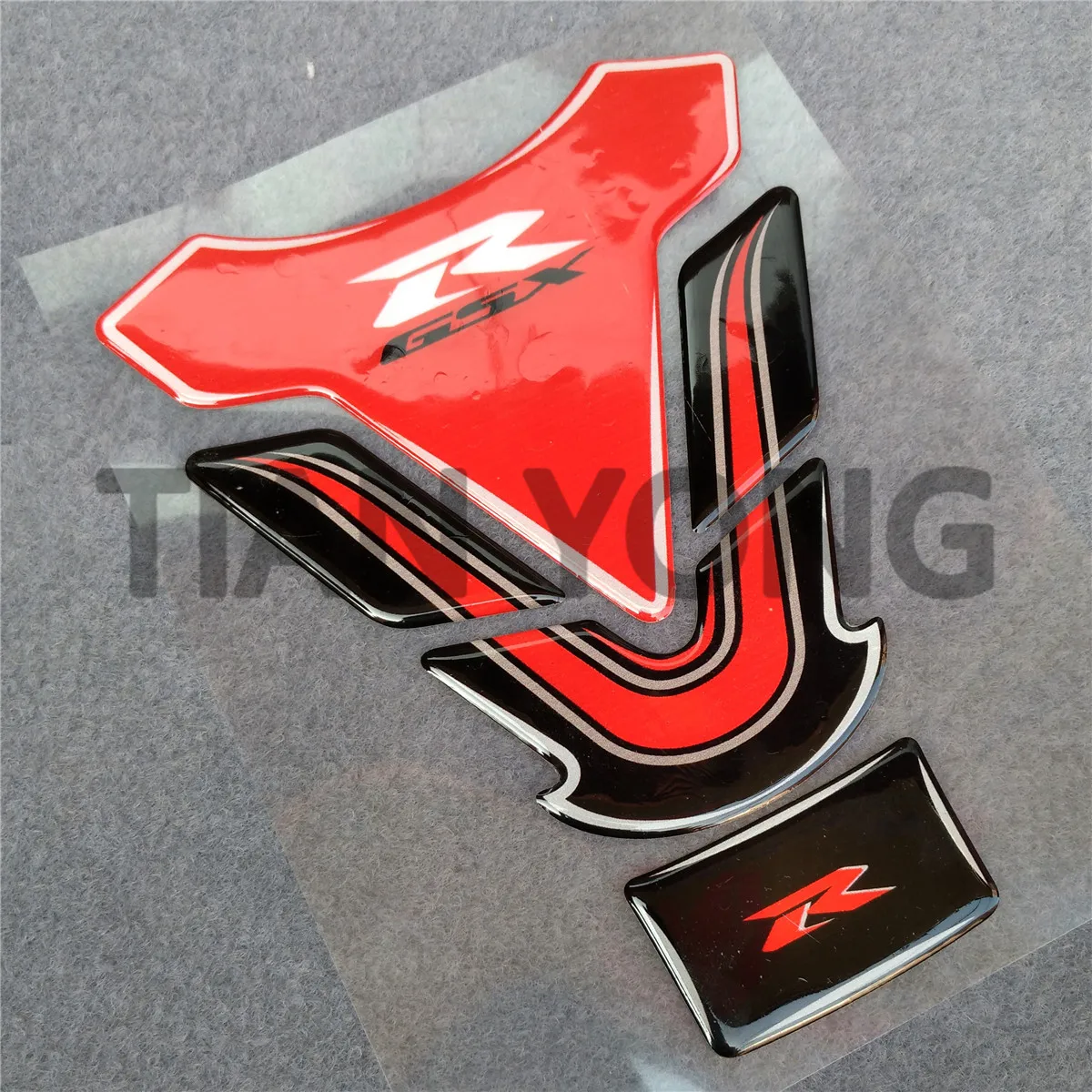 3D светоотражающие высокого качества Танк Pad стикер мотоцикл для Suzuki GSXR600 GSXR750 GSXR1000 декоративный протектор общего назначения