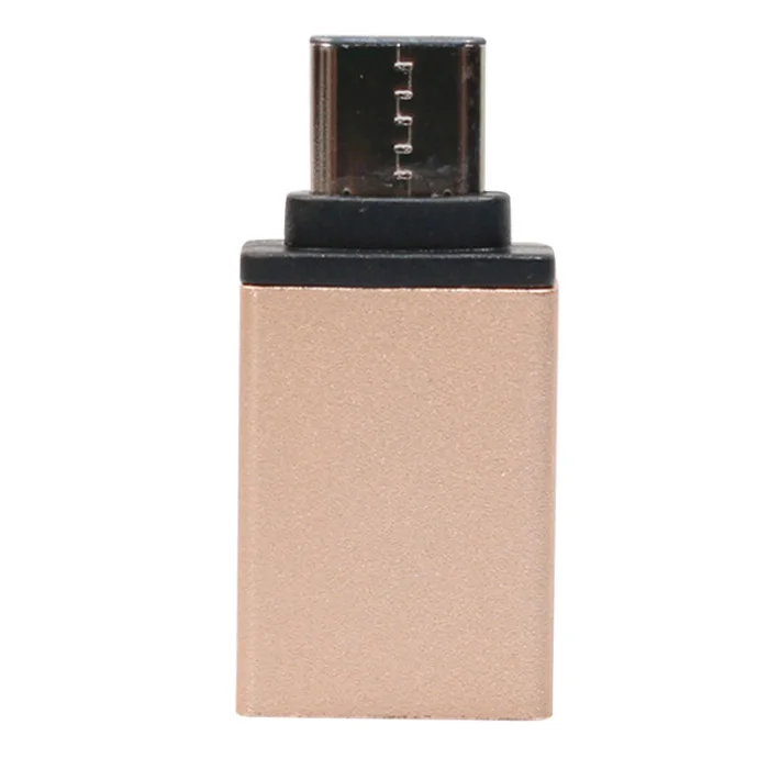 Mini type-C к USB 3,0 адаптер из алюминиевого сплава OTG конвертер для всех тип-c мобильных телефонов планшетных ПК DU55