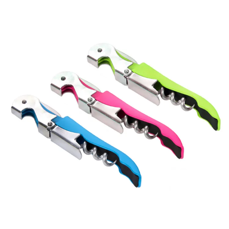 Stainless Steel Wine Bottle Opener Multi-functional Portable Hippocampal Knife Bottle Opener Beer Bottle Opener
