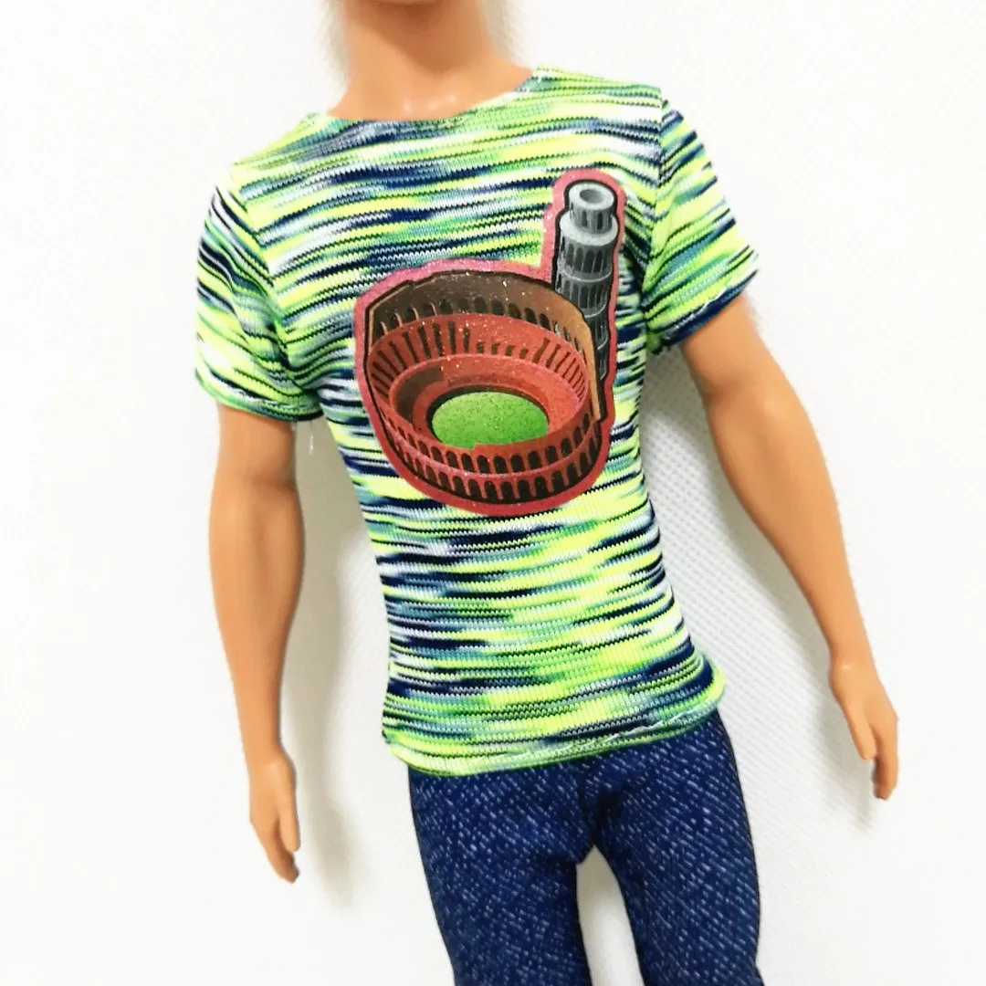 

Ken The Boy Friend Casual Fashion Outfits Set for BJD Doll Clothes Accessories Play House Dressing Up Kids Toys Gift
