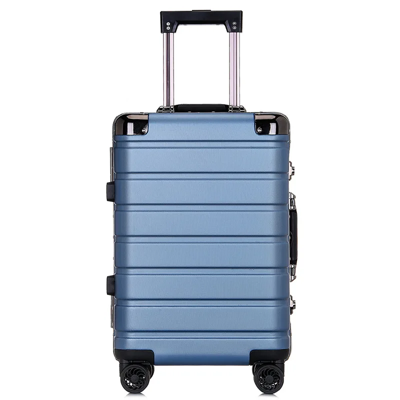 1PCS 2" 24" дюймов, Высококачественная алюминиевая рама+ Корпус из поликарбоната, чехол для чемодана для путешествий, универсальная сумка для путешествий на колесах, чехол на колесиках - Цвет: 1PCS