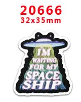 30 шт мультфильм персонаж плоское украшение из смолы PR 20625 - Цвет: 20666