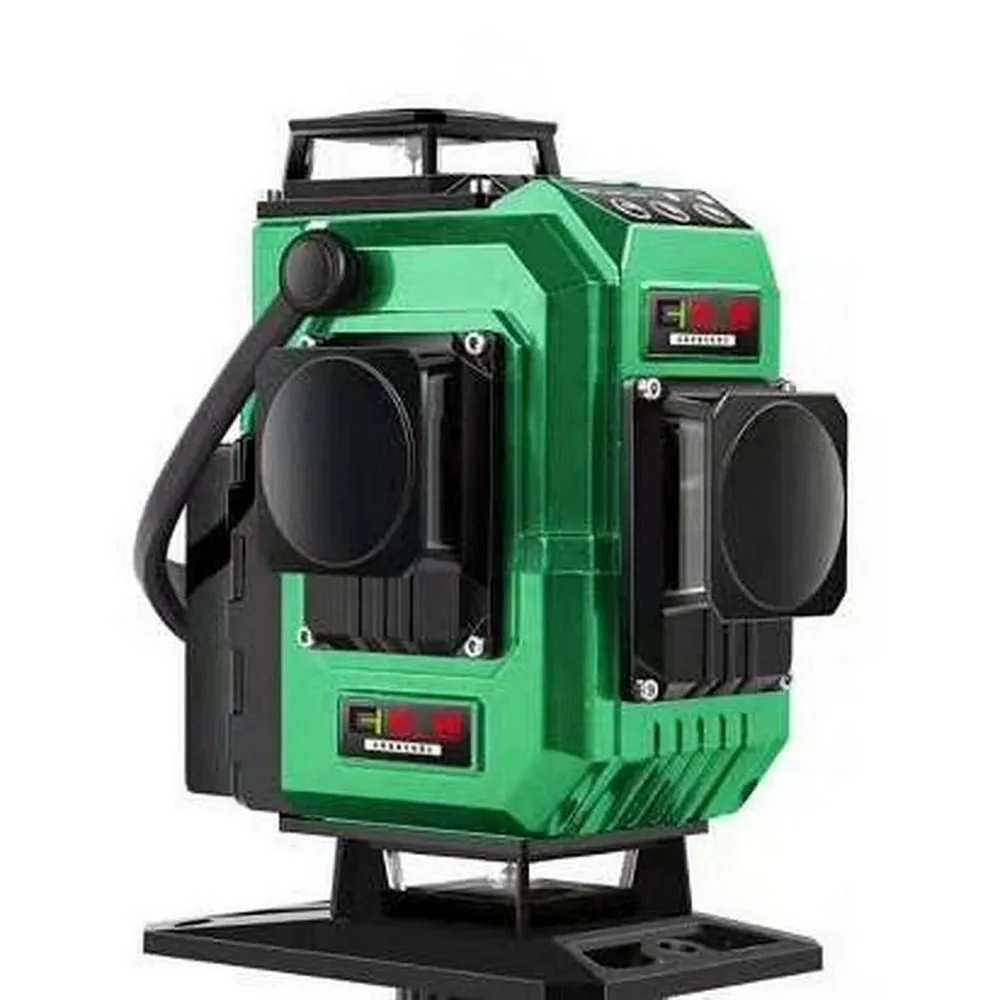 

Laser Level 16 Lines 3D Self-Leveling 360 Horizontal Vertical Cross Super Powerful Green Laser Beam Line Adjustment Remote